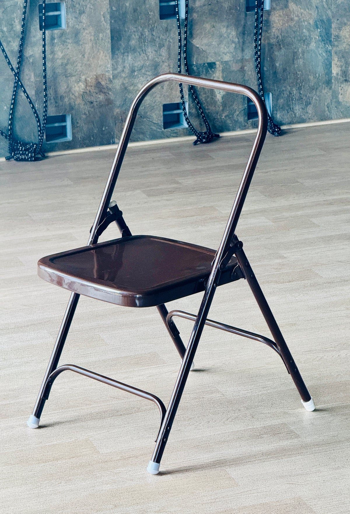Yoga Practice Chair – Metal Support Chair for Regular Practice. Metal, 4.7 KG, Load Capacity 120 KG+